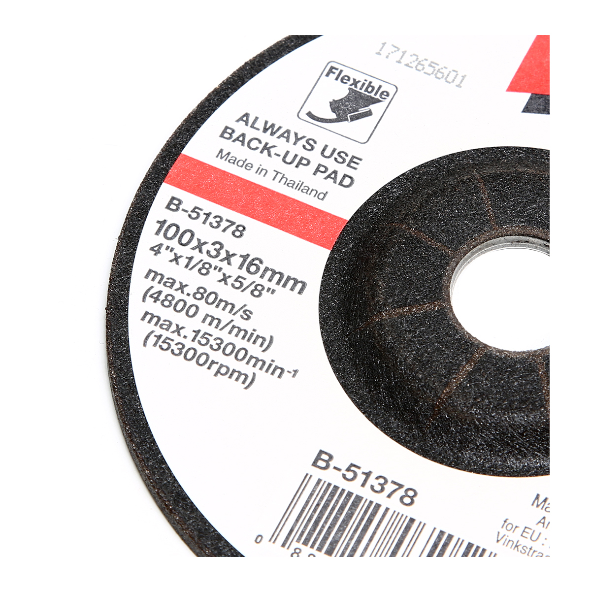 ใบเจียรกระจก/หิน 4" อ่อนตัว MAKITA รุ่น GC120 รูปที่ 3