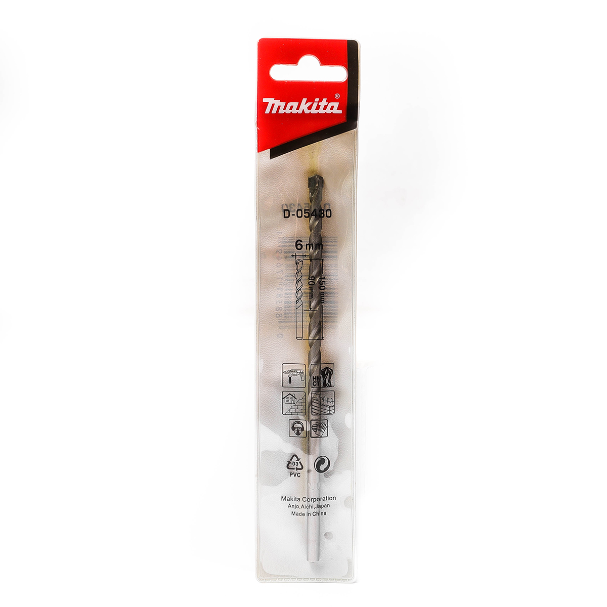 ดอกเจาะปูนตรง 6 X 150 MM D-05430D-05262/ MAKITA รุ่น 003460F รูปที่ 4