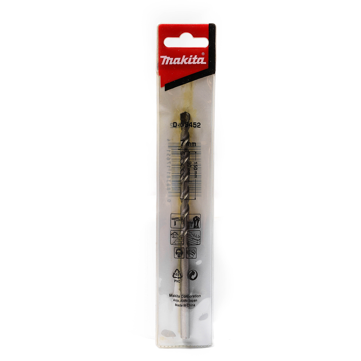 ดอกเจาะปูนตรง 7 X 150 MM D-05452/D-05284 MAKITA รุ่น 003460J รูปที่ 4