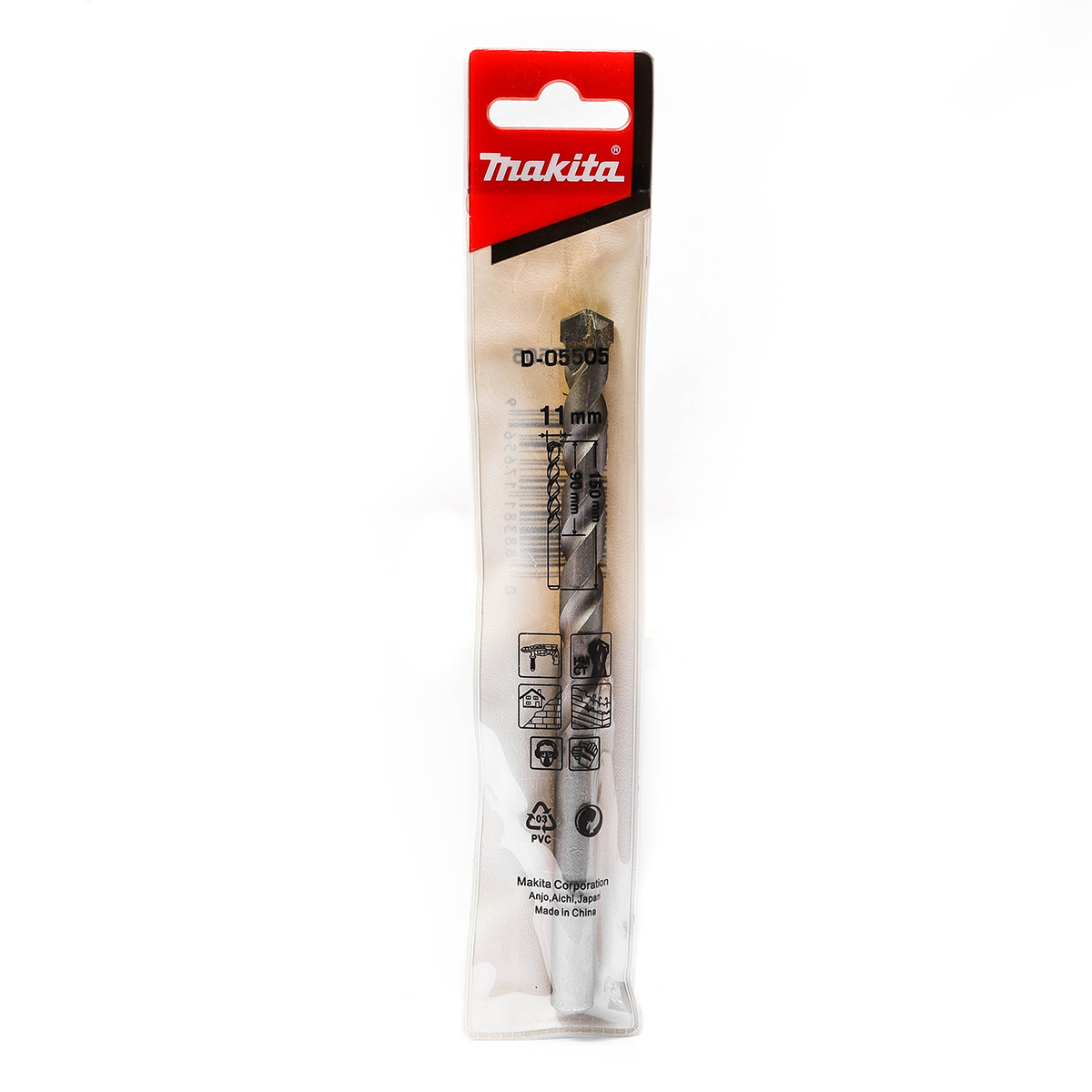 ดอกเจาะปูนตรง 11 X 150MM D-05505/D-05337 MAKITA รุ่น 003460O รูปที่ 4