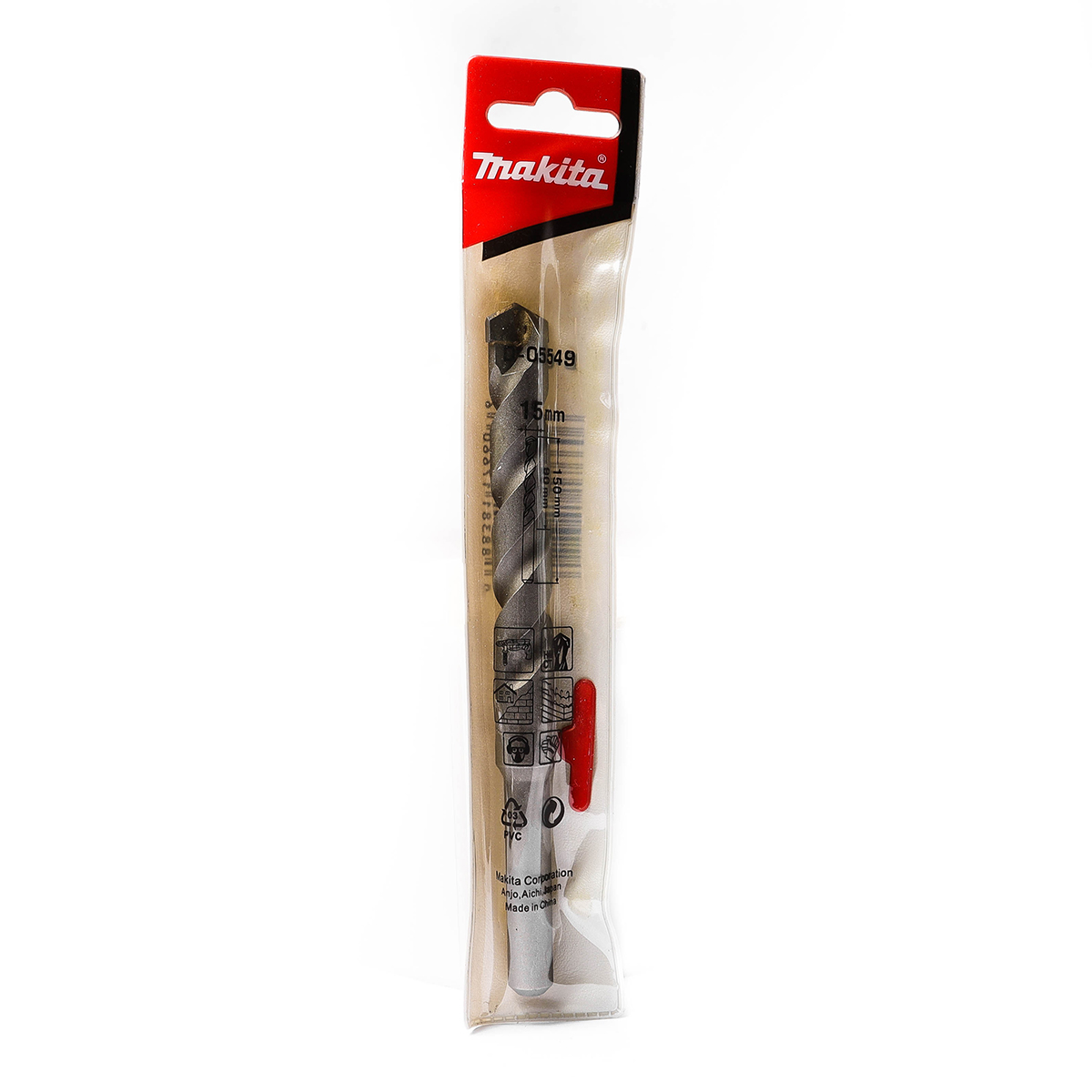 ดอกเจาะปูนตรง 15 X 150MM D-05549/D-05371 MAKITA รุ่น 003460U รูปที่ 4