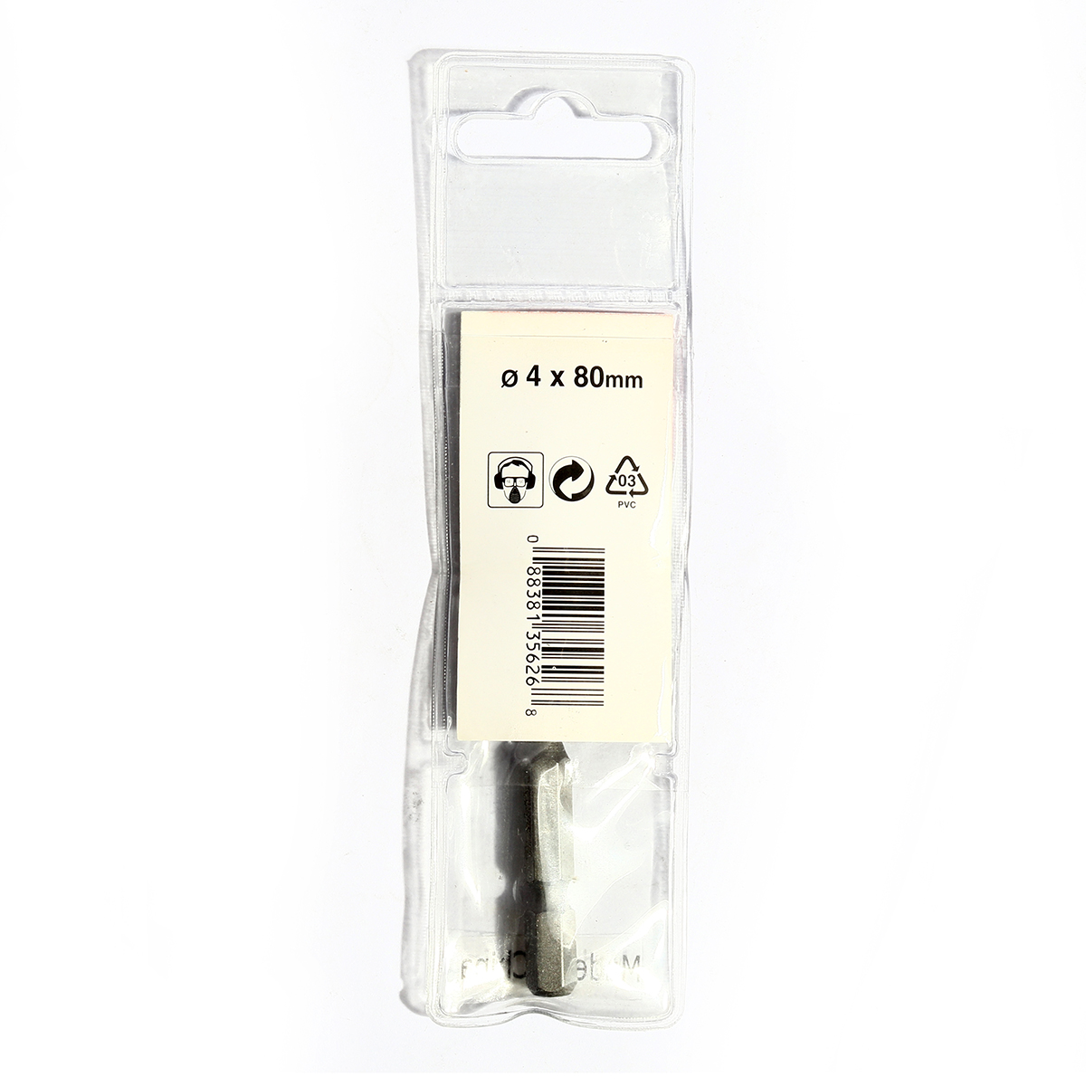 ดอกเจาะปูนก้านหกเหลี่ยม 4 X 80 D-31479 MAKITA รุ่น 003470B รูปที่ 2