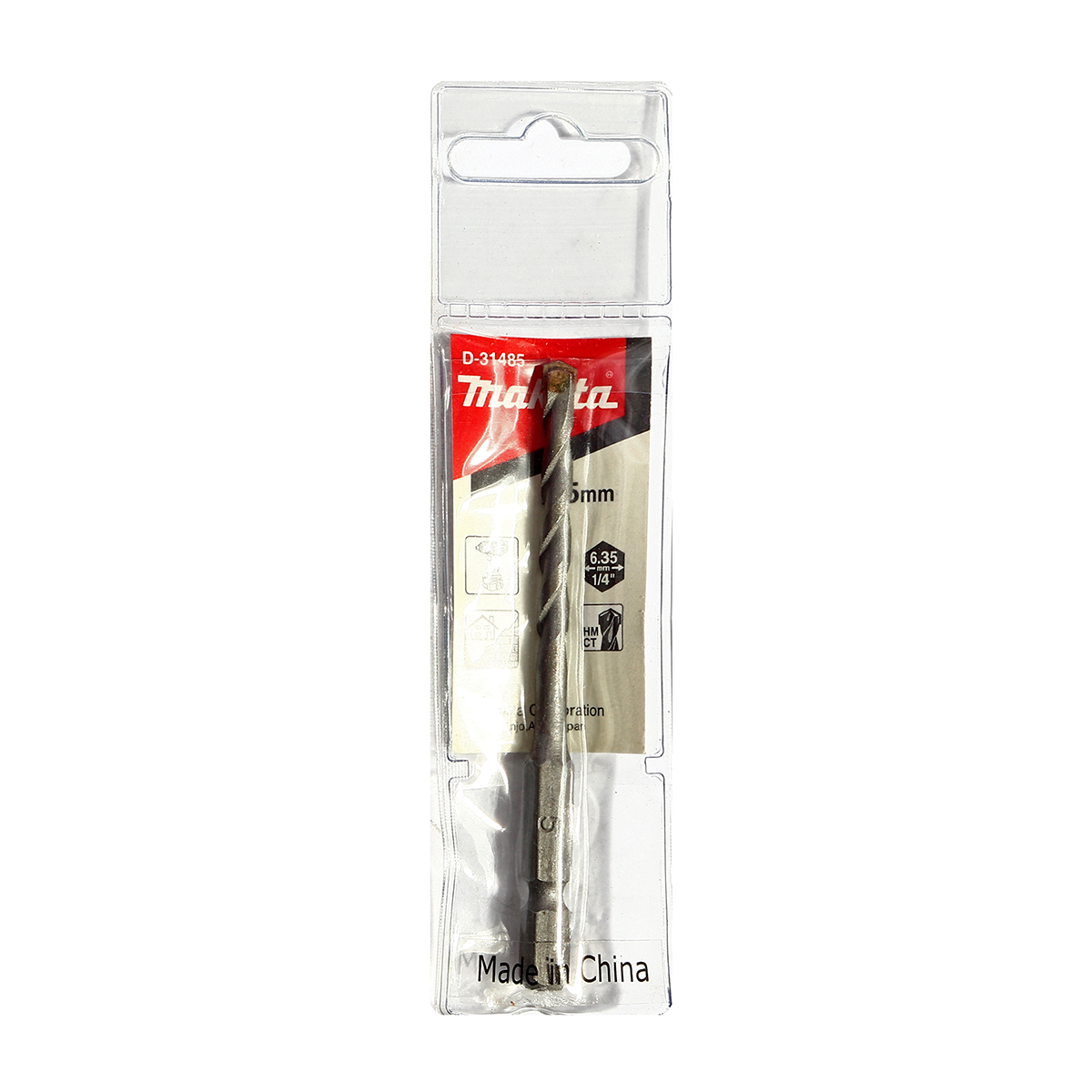 ดอกเจาะปูนก้านหกเหลี่ยม 5 X 90 D-31485 MAKITA รุ่น 003470C ราคา ฿84.46
