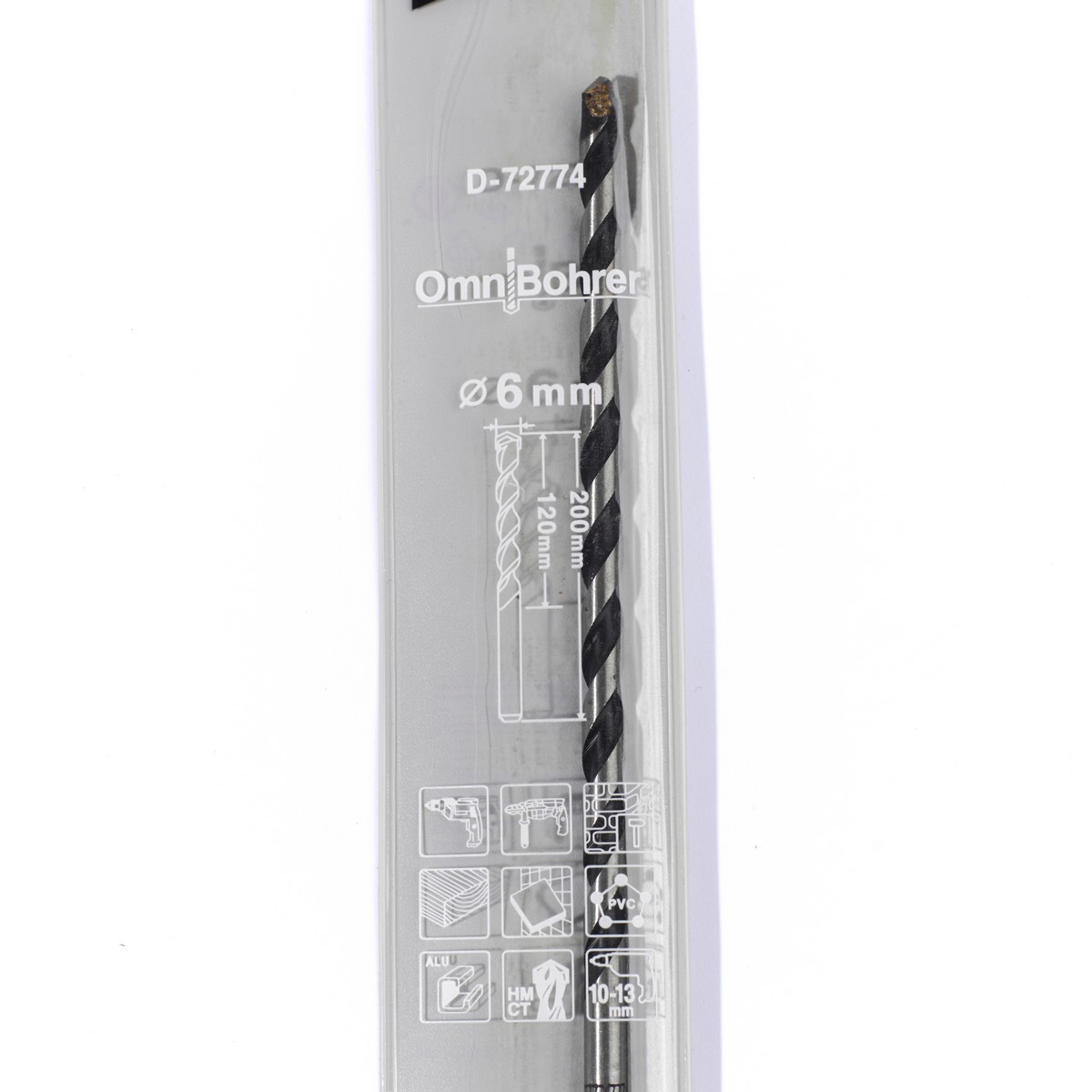 ดอกเจาะ OMNI 6MM X 200MM D-72774 MAKITA รุ่น 003485A1 รูปที่ 3