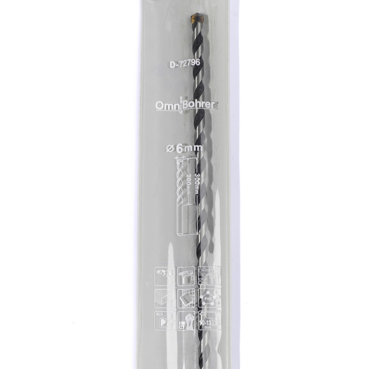 ดอกเจาะ OMNI 6MM X 300MM D-72796 MAKITA รุ่น 003485A3 รูปที่ 3