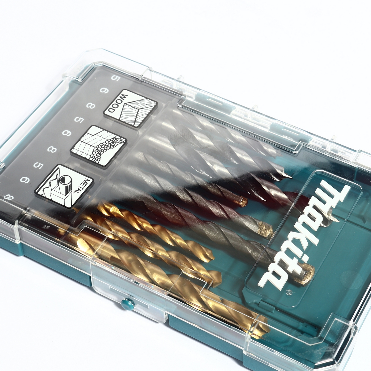 ดอกเจาะไม้,ปูน,เหล็ก 9PC D-71962 MAKITA รุ่น 003490 รูปที่ 3