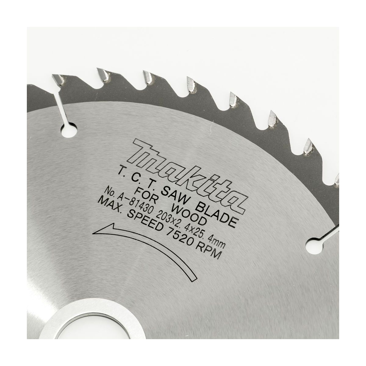 MAKITA TCT SAW 8"X40T WOOD photo 4