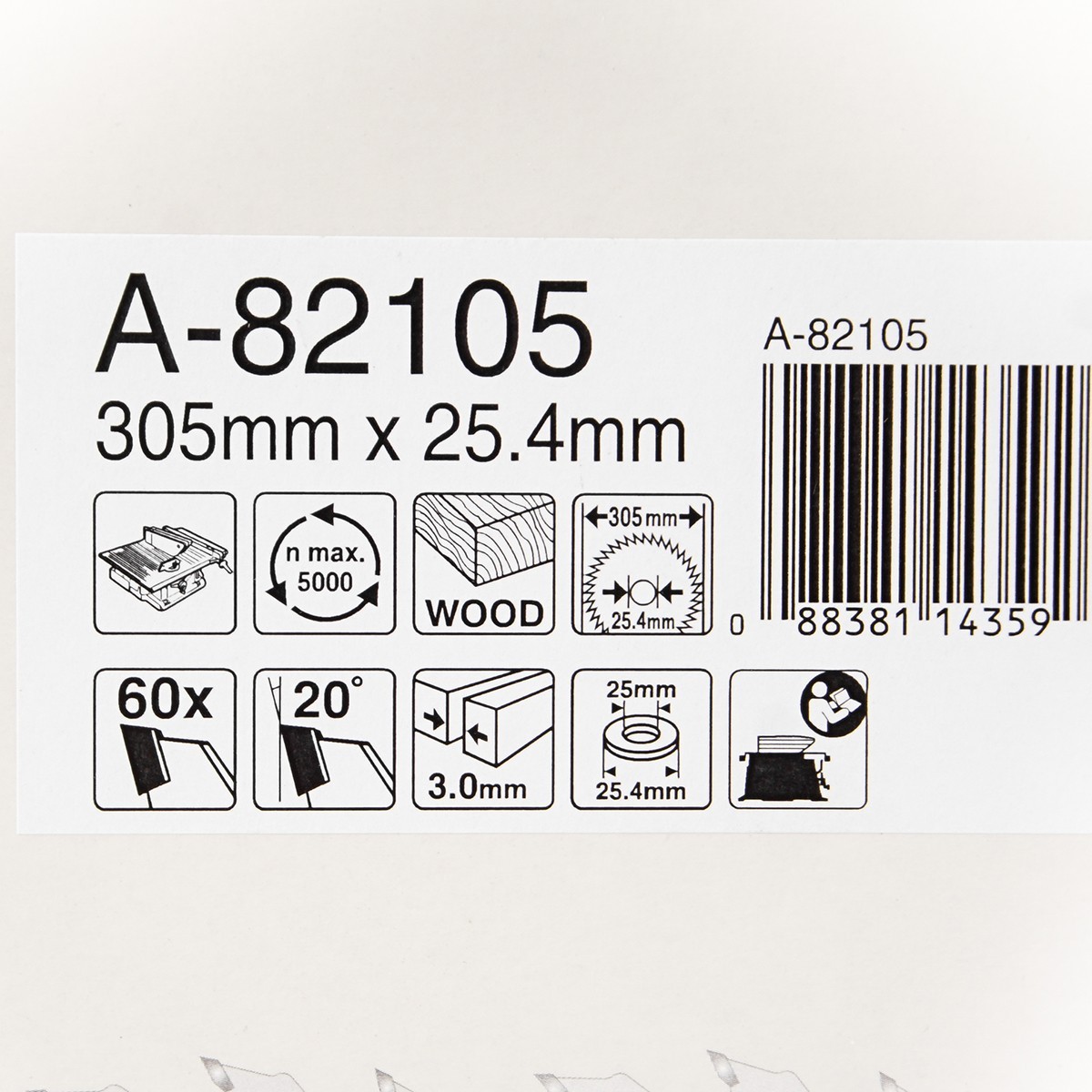MAKITA TCT SAW 12"60T WOOD photo 4