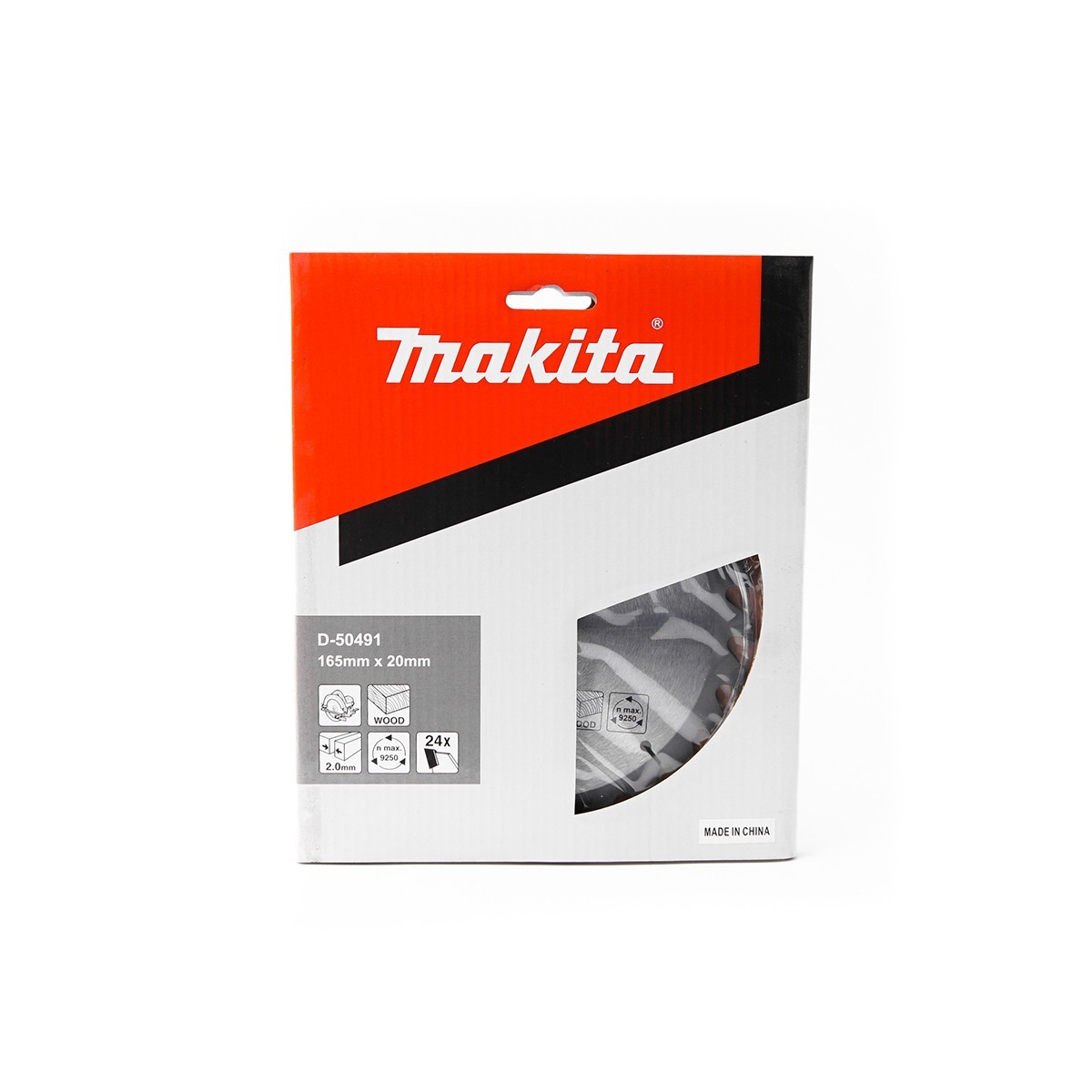 MAKITA T.C.T. SAW BLADE 165MMX20MMX24T photo 2