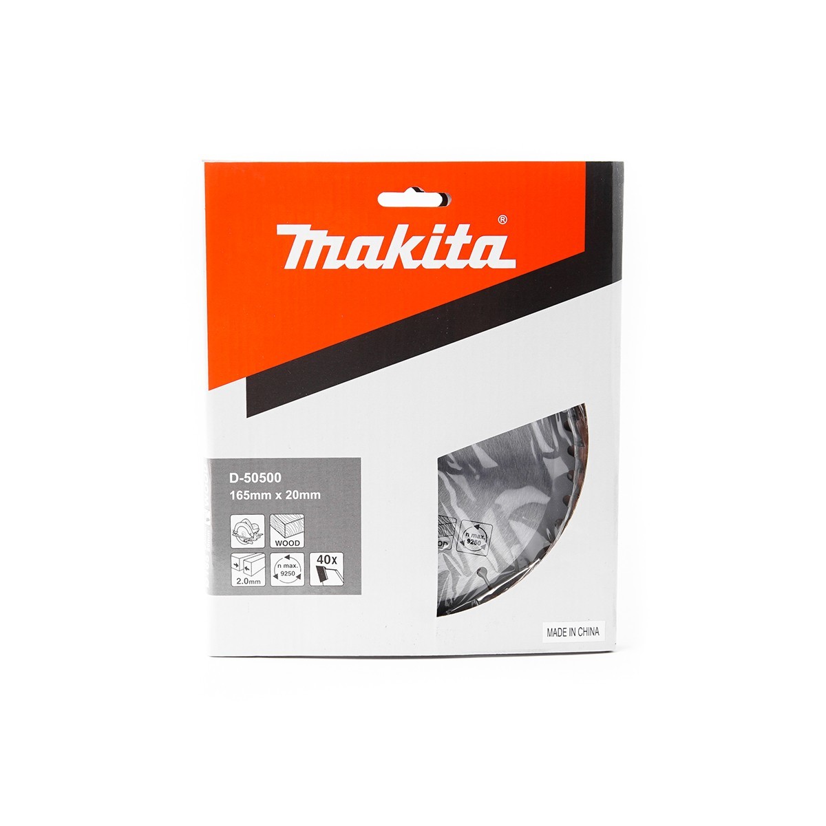 MAKITA T.C.T. SAW BLADE 165MMX20MMX40T photo 2