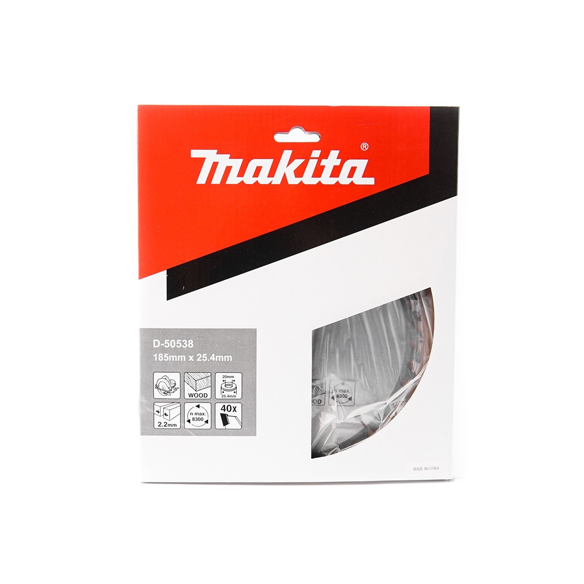 MAKITA T.C.T. SAW BLADE 185MMX25.4MMX40T photo 2