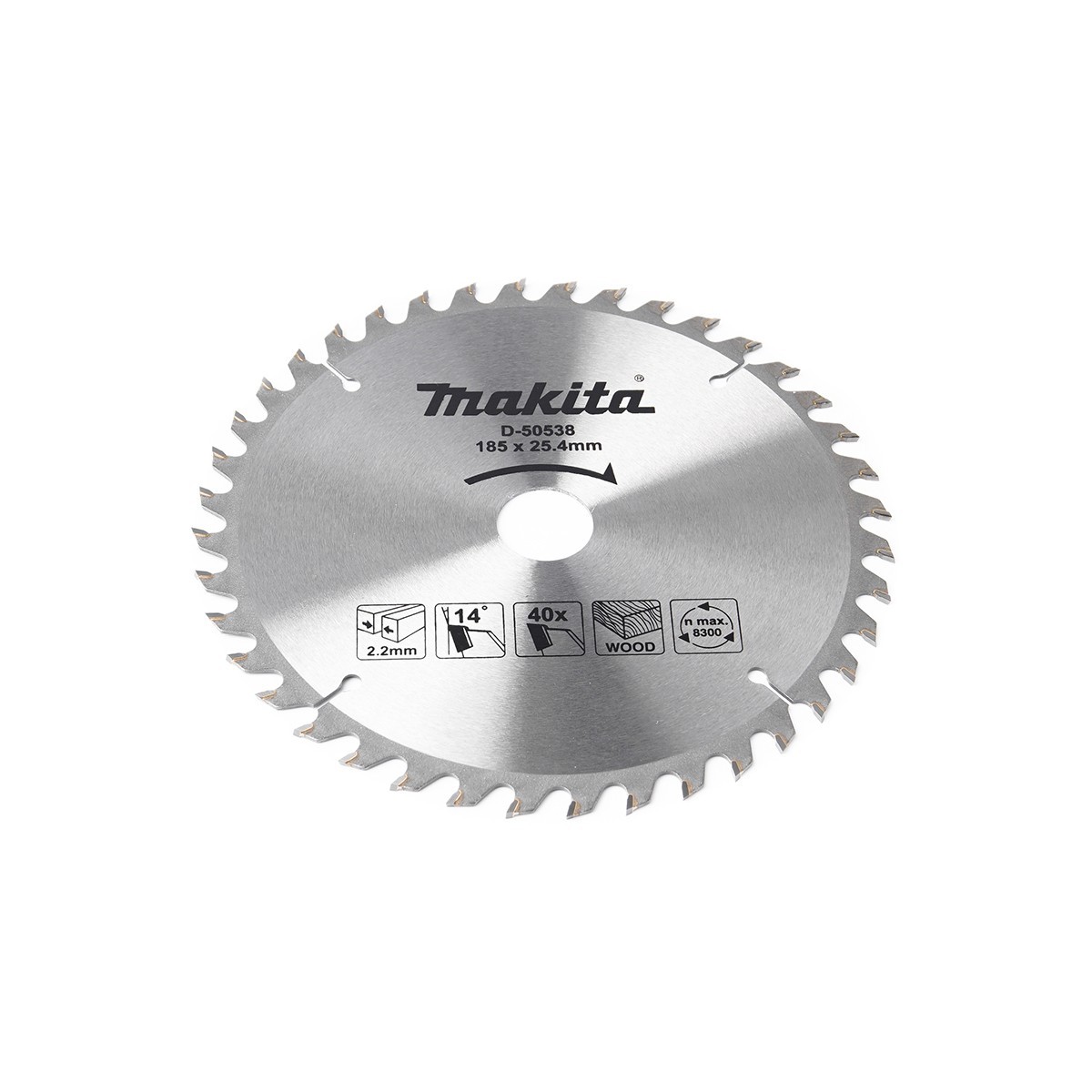 MAKITA T.C.T. SAW BLADE 185MMX25.4MMX40T photo 5