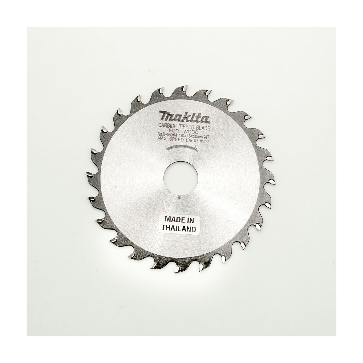 MAKITA T.C.T. SAW BLADE 110X24TX20 photo 2