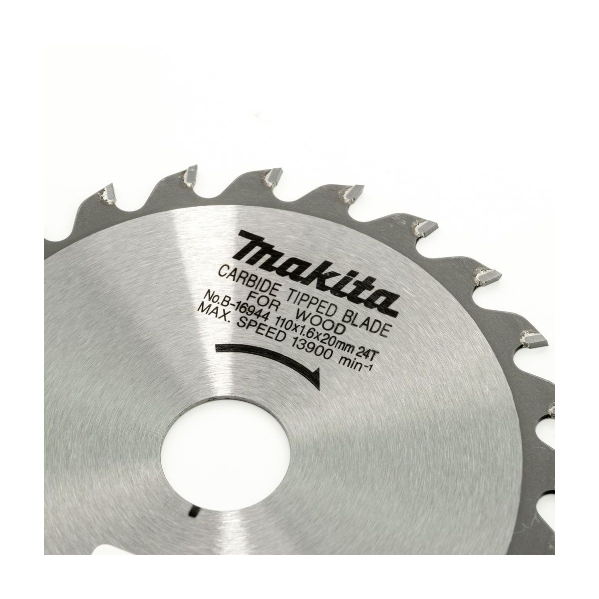 MAKITA T.C.T. SAW BLADE 110X24TX20 photo 4