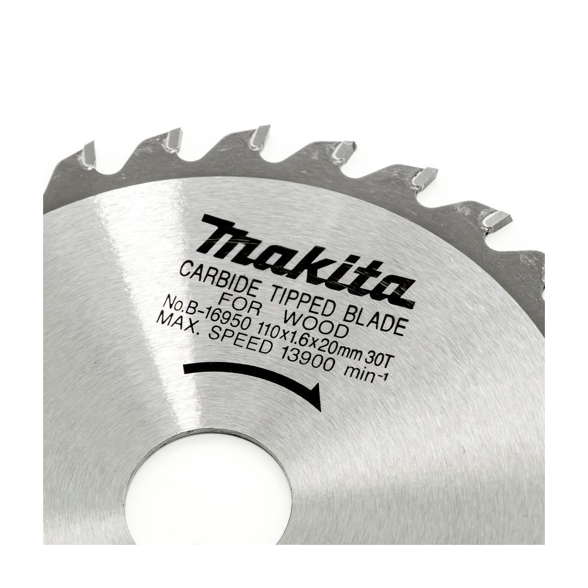MAKITA T.C.T. SAW BLADE 110X30TX20 photo 4