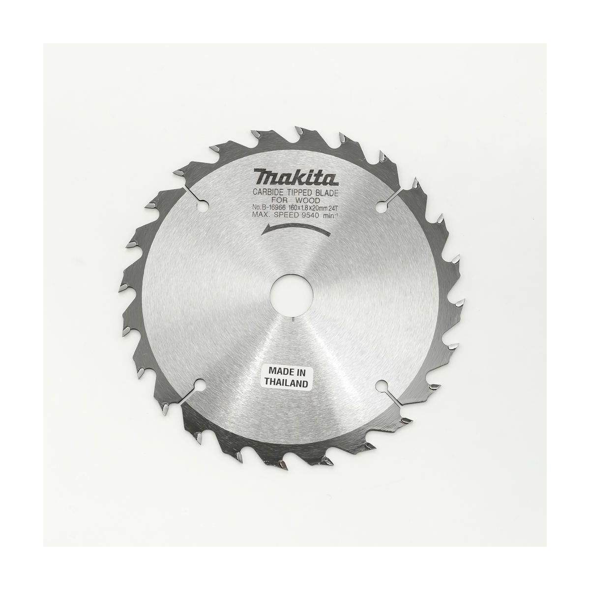 MAKITA T.C.T. SAW BLADE 160X24TX20 photo 2