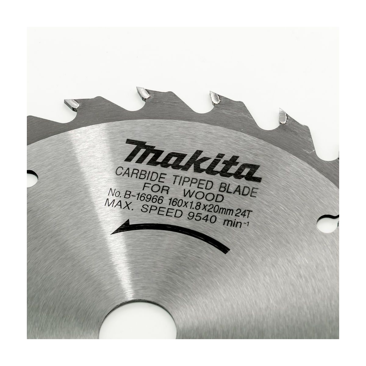 MAKITA T.C.T. SAW BLADE 160X24TX20 photo 4