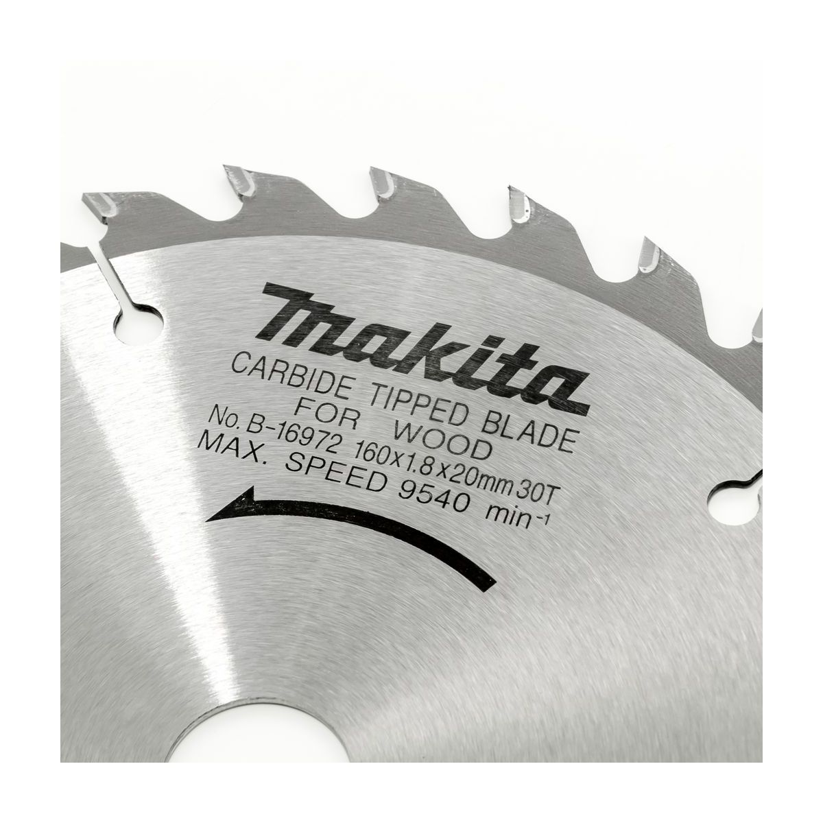 MAKITA T.C.T. SAW BLADE 160X30TX20 photo 4