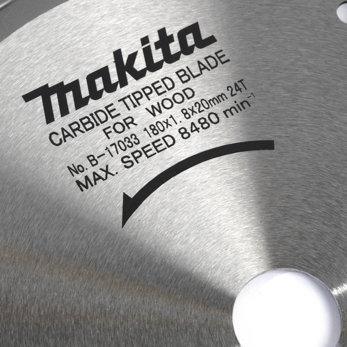 MAKITA T.C.T. SAW BLADE 180X24TX20 photo 3