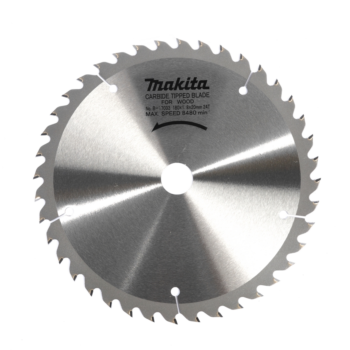 MAKITA T.C.T. SAW BLADE 180X24TX20 photo 2