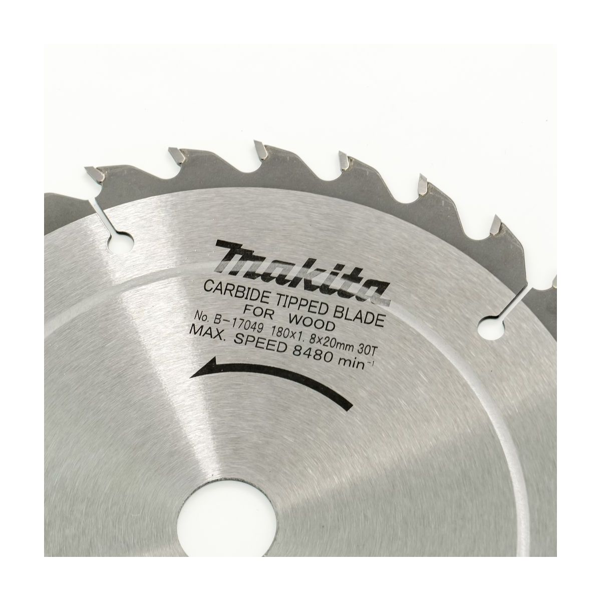 MAKITA T.C.T. SAW BLADE 180X30TX20 photo 4