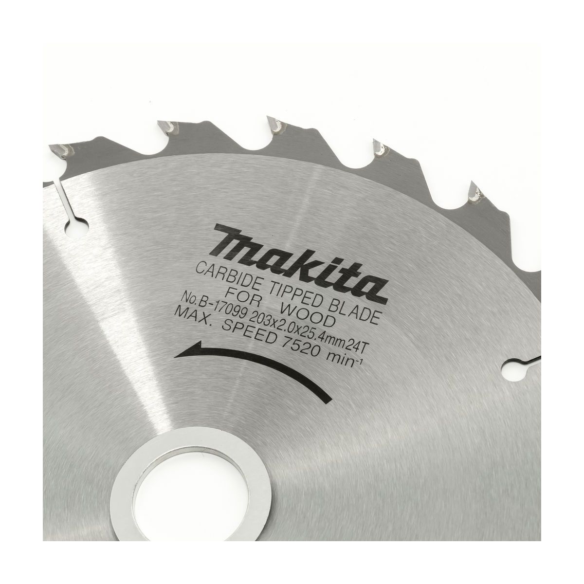 MAKITA T.C.T. SAW BLADE 203X24TX25.4 photo 4