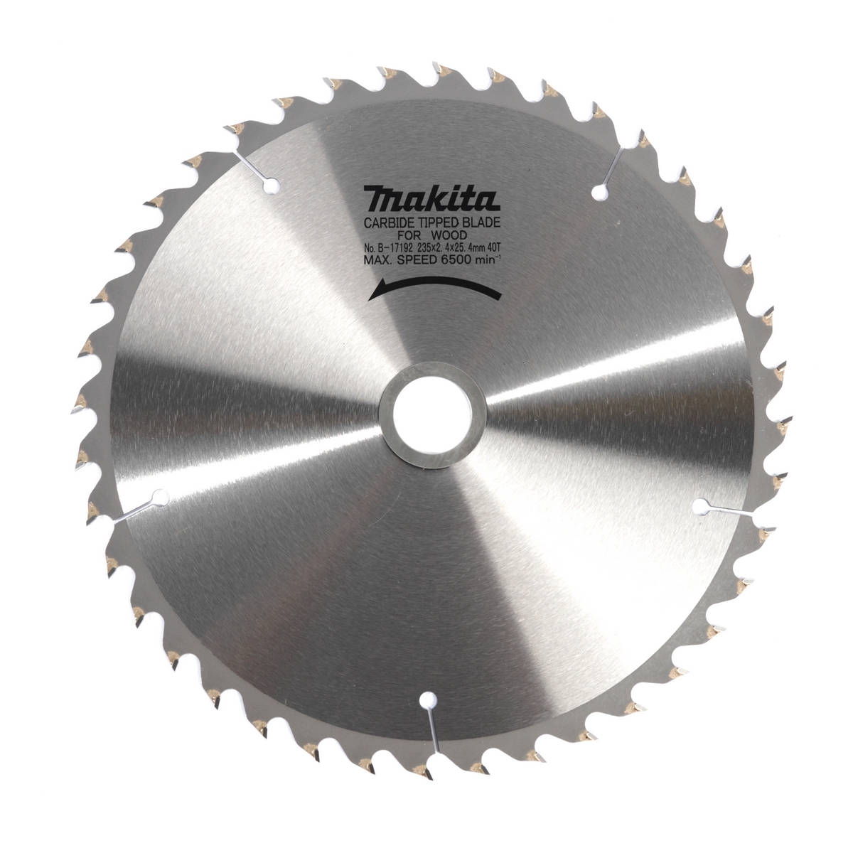 MAKITA T.C.T. SAW BLADE 235X40TX25.4 photo 2