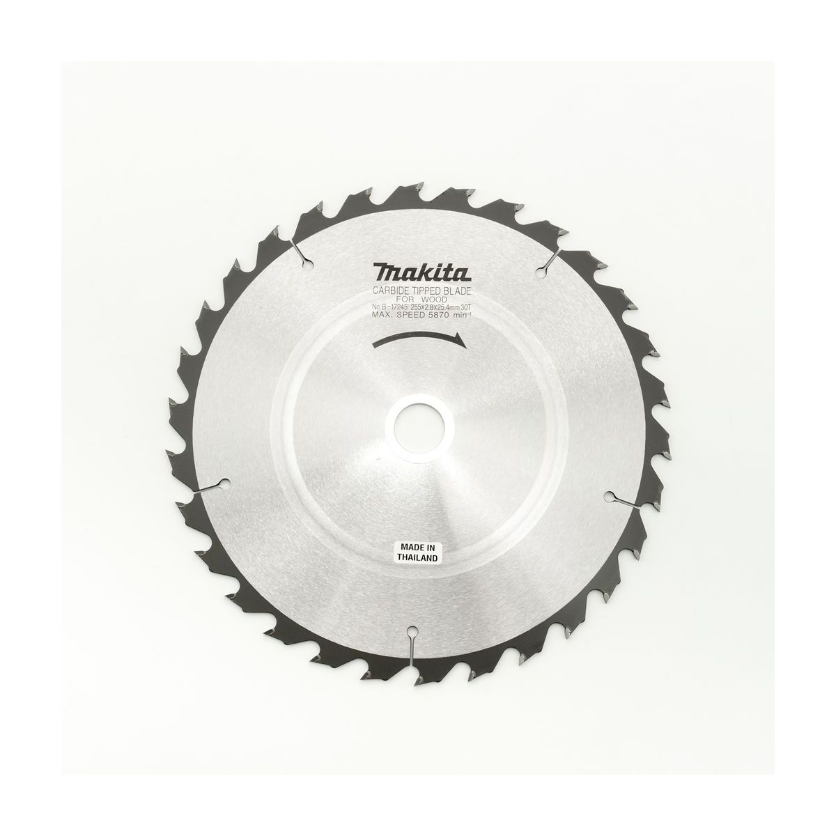 MAKITA T.C.T. SAW BLADE 255X30TX25.4 photo 2