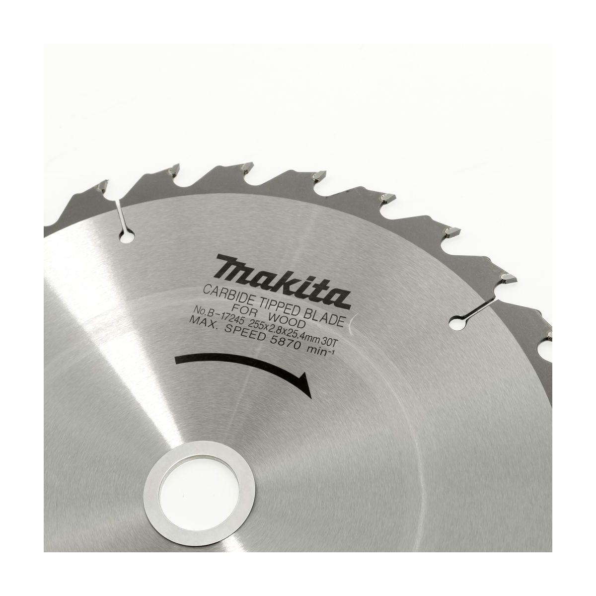 MAKITA T.C.T. SAW BLADE 255X30TX25.4 photo 4