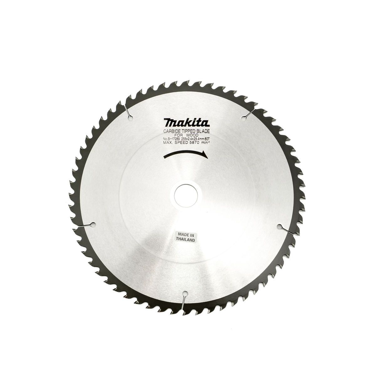MAKITA T.C.T. SAW BLADE 255X60TX25.4 photo 2