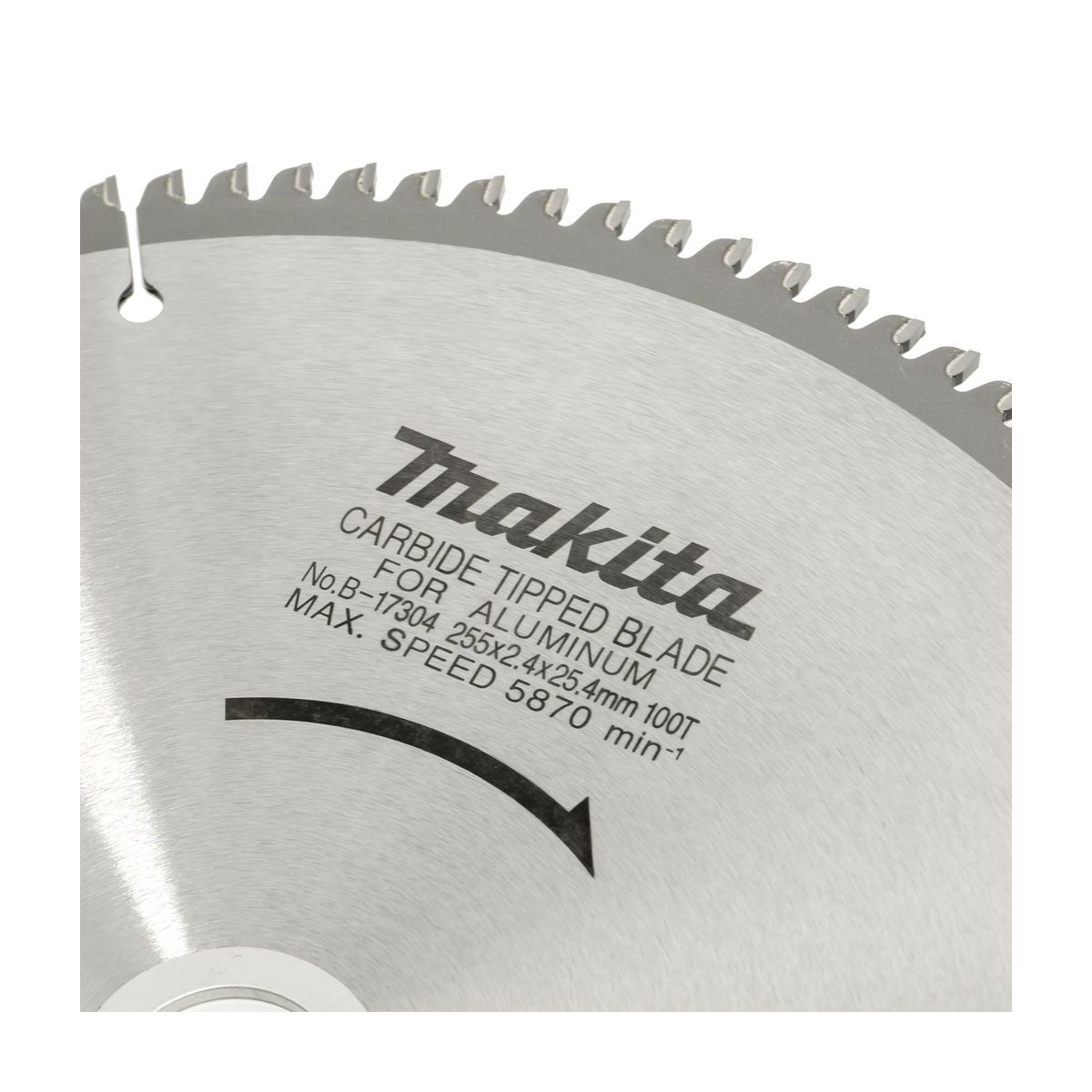 MAKITA T.C.T. SAW BLADE 255X100TX25.4 photo 4