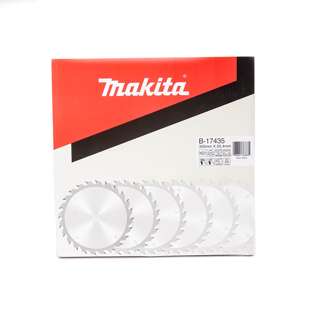 MAKITA T.C.T. SAW BLADE 355X40TX25.4 photo 5