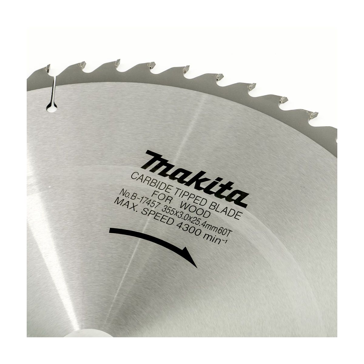 MAKITA T.C.T. SAW BLADE 355X60TX25.4 photo 4