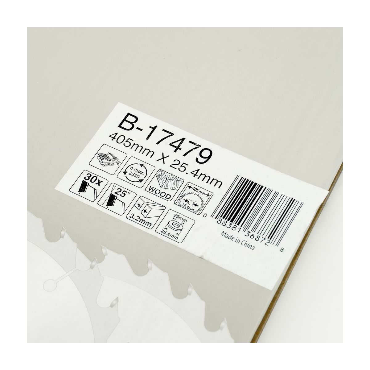 MAKITA T.C.T. SAW BLADE 405X30TX25.4 photo 5