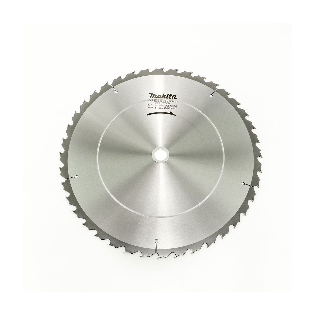MAKITA T.C.T. SAW BLADE 405X40TX25.4 photo 2