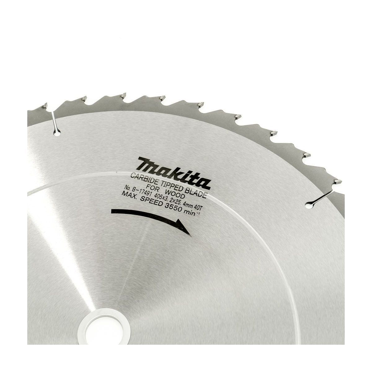 MAKITA T.C.T. SAW BLADE 405X40TX25.4 photo 4