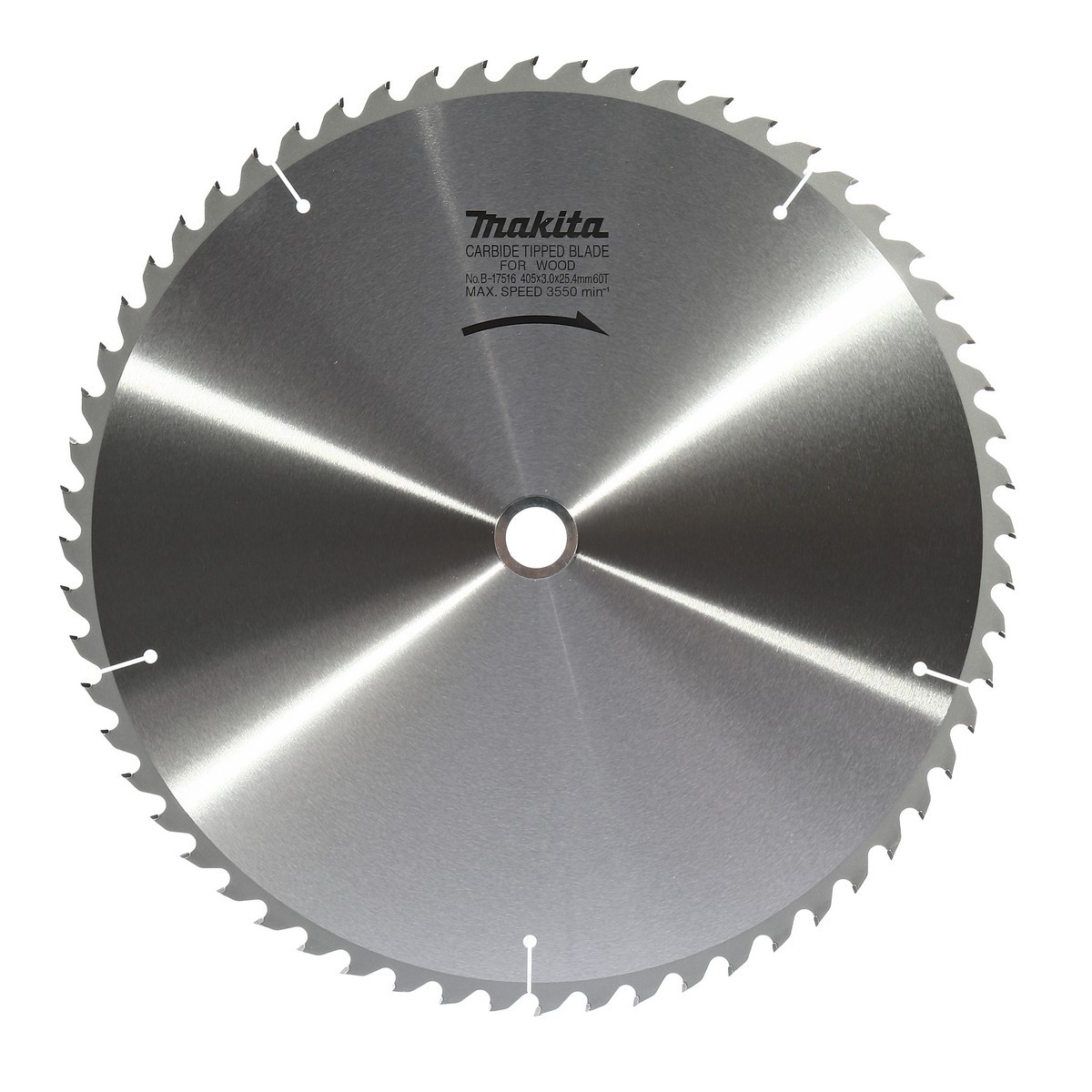 MAKITA T.C.T. SAW BLADE 405X60TX25.4 photo 2