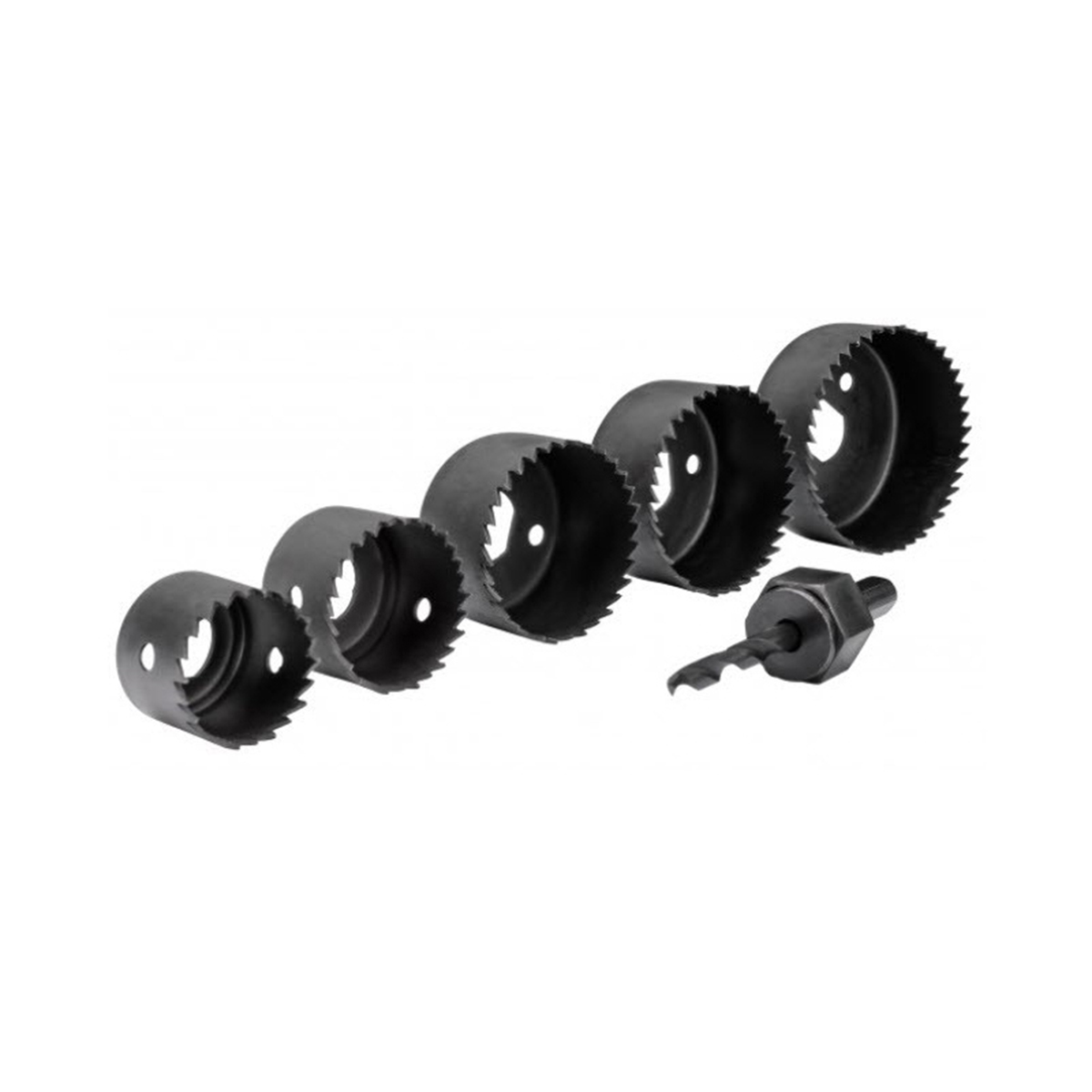 ชุด HOLE SAW ไม้ 32,38,48,54,64MM D-70203 MAKITA รุ่น 006000 ราคา ฿213.21