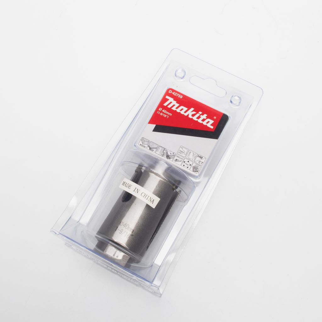 ไม้/อิฐ/ปูน(TT) D-42759 TCT HOLESAW 40MM MAKITA รุ่น 006670 รูปที่ 3