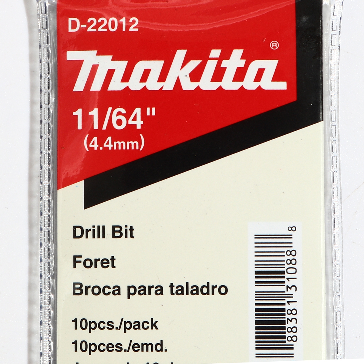 ดอกเจาะเหล็ก 11/64" (D-22012) MAKITA รุ่น 007420 รูปที่ 3