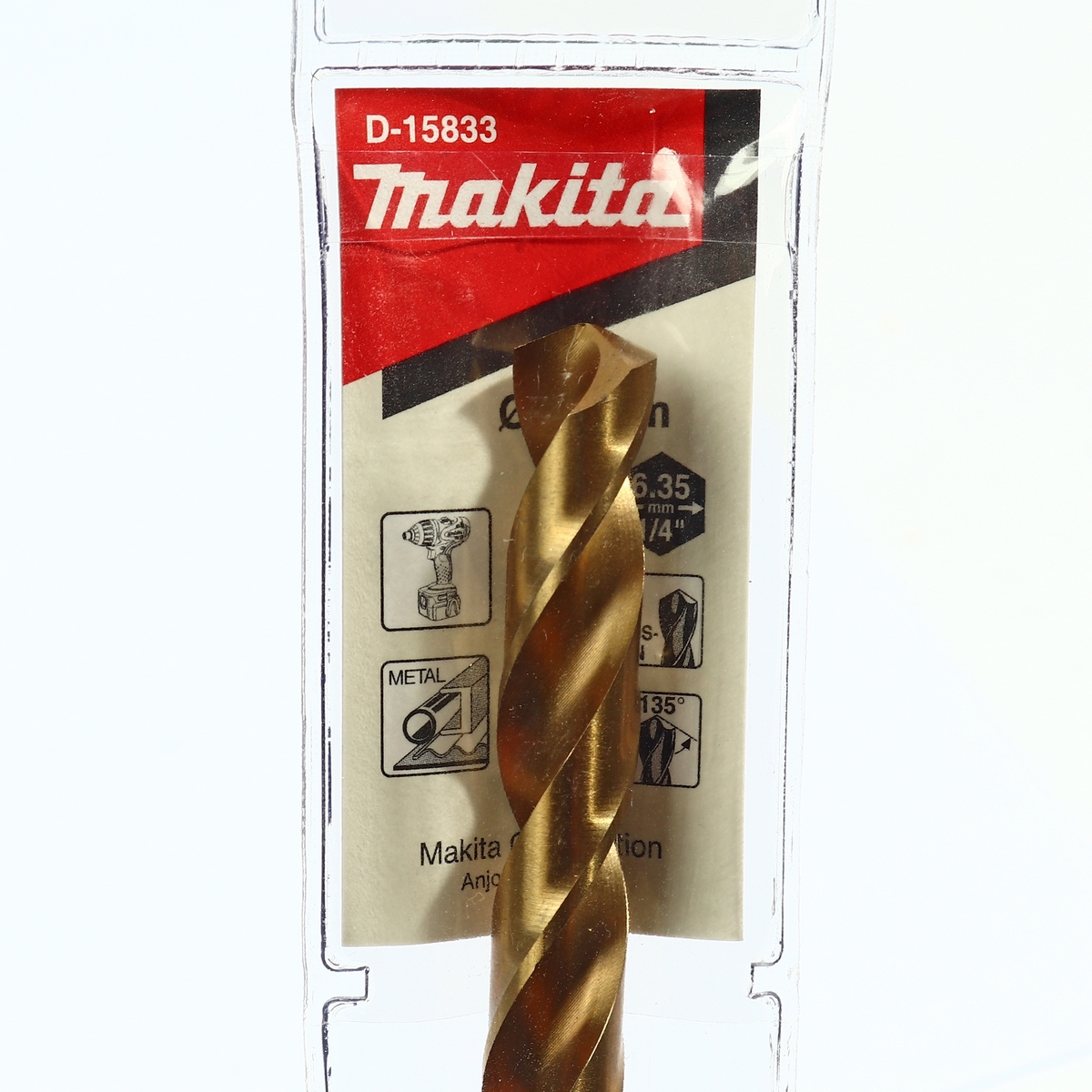 ดอกเจาะเหล็กก้านหกเหลี่ยม 10 มม.(D-15833) MAKITA รุ่น 007980 รูปที่ 4
