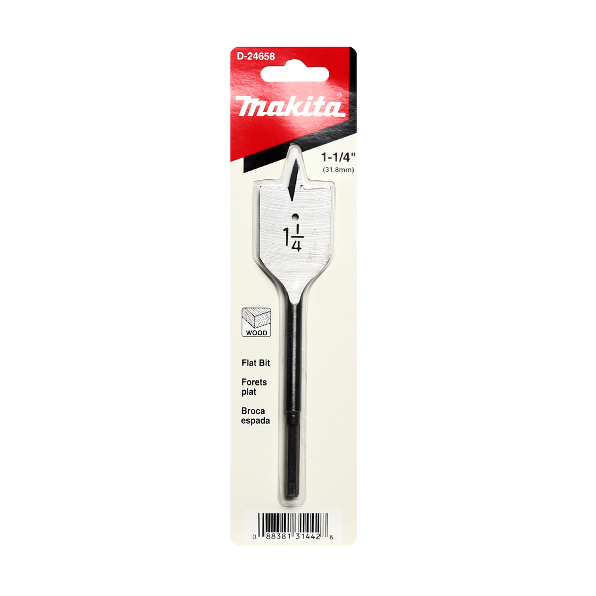 ดอกใบพาย 1-1/4" (D-24658) MAKITA รุ่น 008130 ราคา ฿93.73