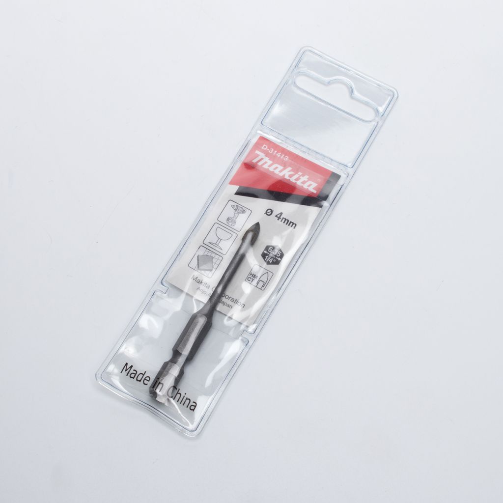 ดอกเจาะกระจก 4 X 65 MM ก้าน HEX (D-31413) MAKITA รุ่น 008370 รูปที่ 5