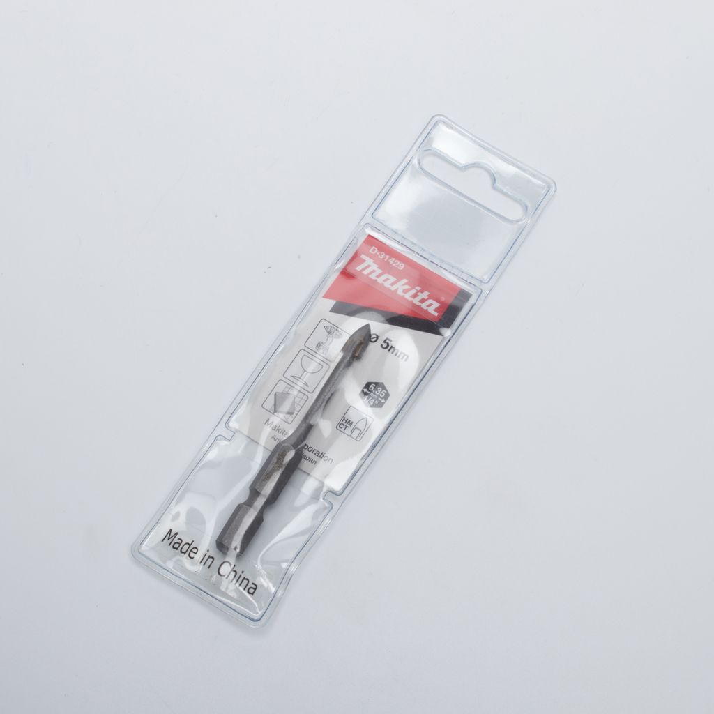 ดอกเจาะกระจก 5 X 65 MM ก้าน HEX (D-31429) MAKITA รุ่น 008375 รูปที่ 5