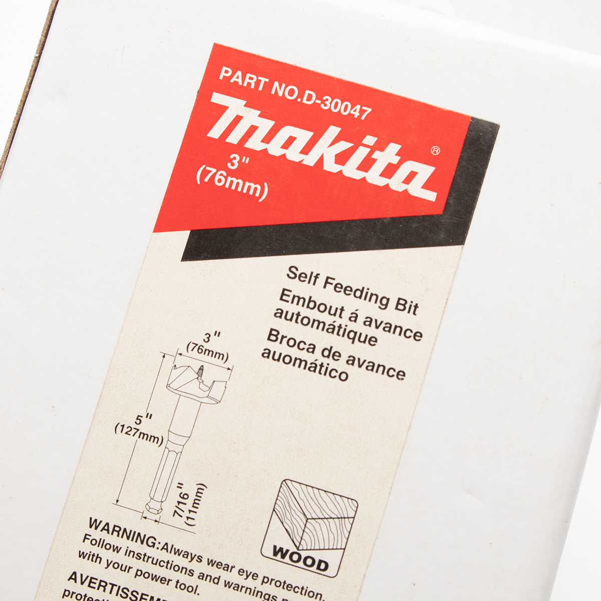ดอกเจาะไม้แบบ SELF FEED 3" (D-30047) MAKITA รุ่น 008610 รูปที่ 5