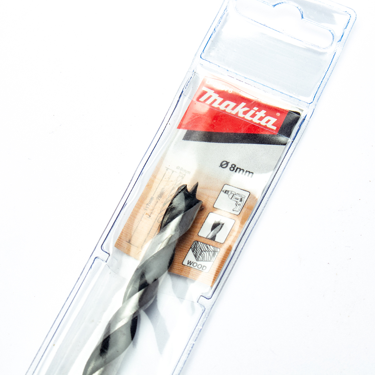 ดอกเจาะไม้ก้านกลม 8 X 117 มม. D-07076 MAKITA รุ่น 008960 รูปที่ 5