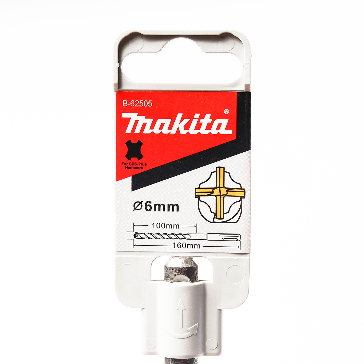 ดอกเจาะปูน SDS4CUT 6 X 160 MCC B-62505 MAKITA รุ่น 009535 รูปที่ 4