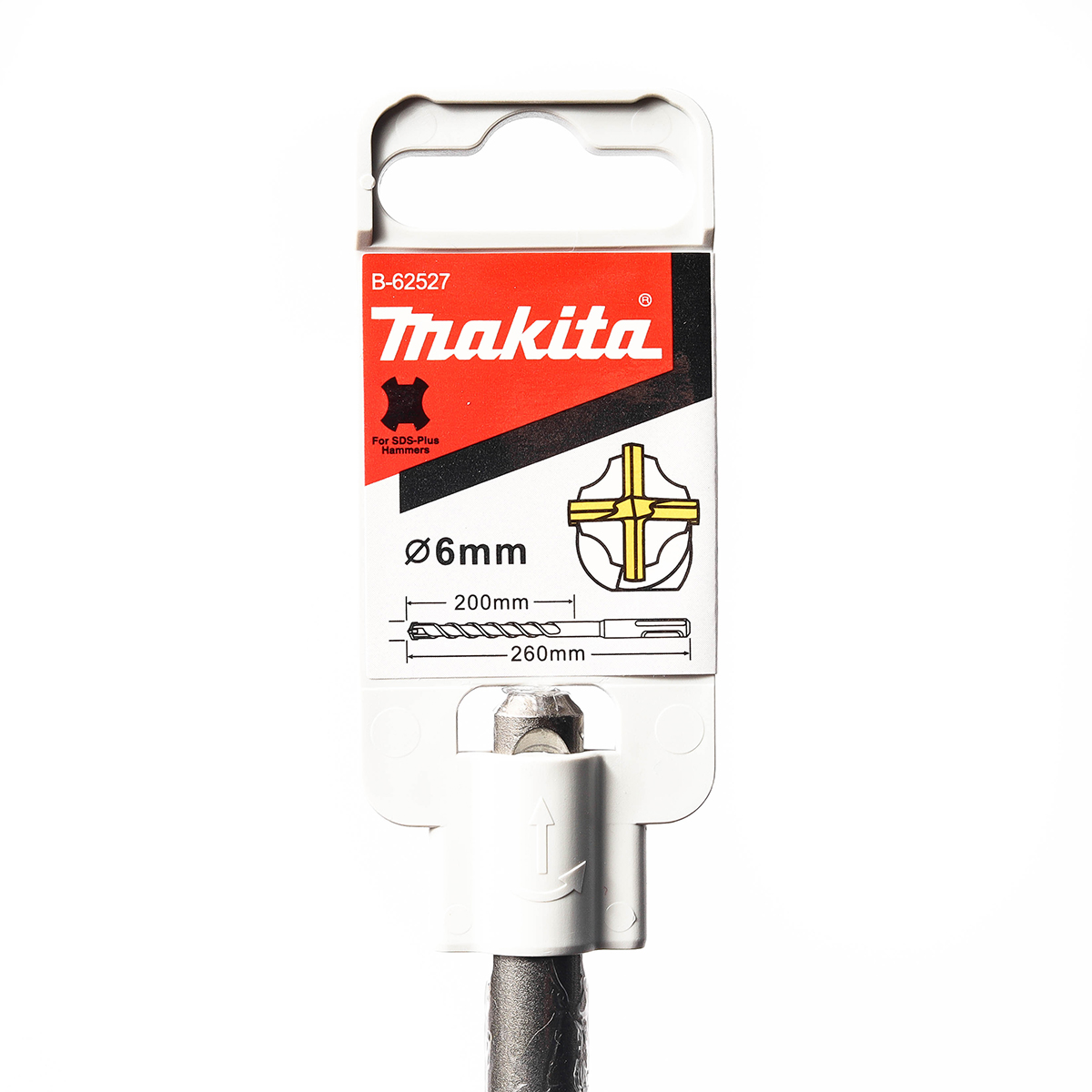ดอกเจาะปูน SDS4CUT 6 X 260 MCC B-62527 MAKITA รุ่น 009545 รูปที่ 4
