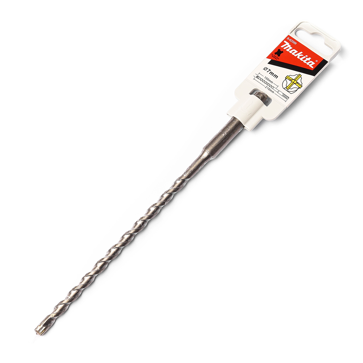 ดอกเจาะปูน SDS4CUT 7 X 210 MCC B-62599 MAKITA รุ่น 009585 ราคา ฿187.46