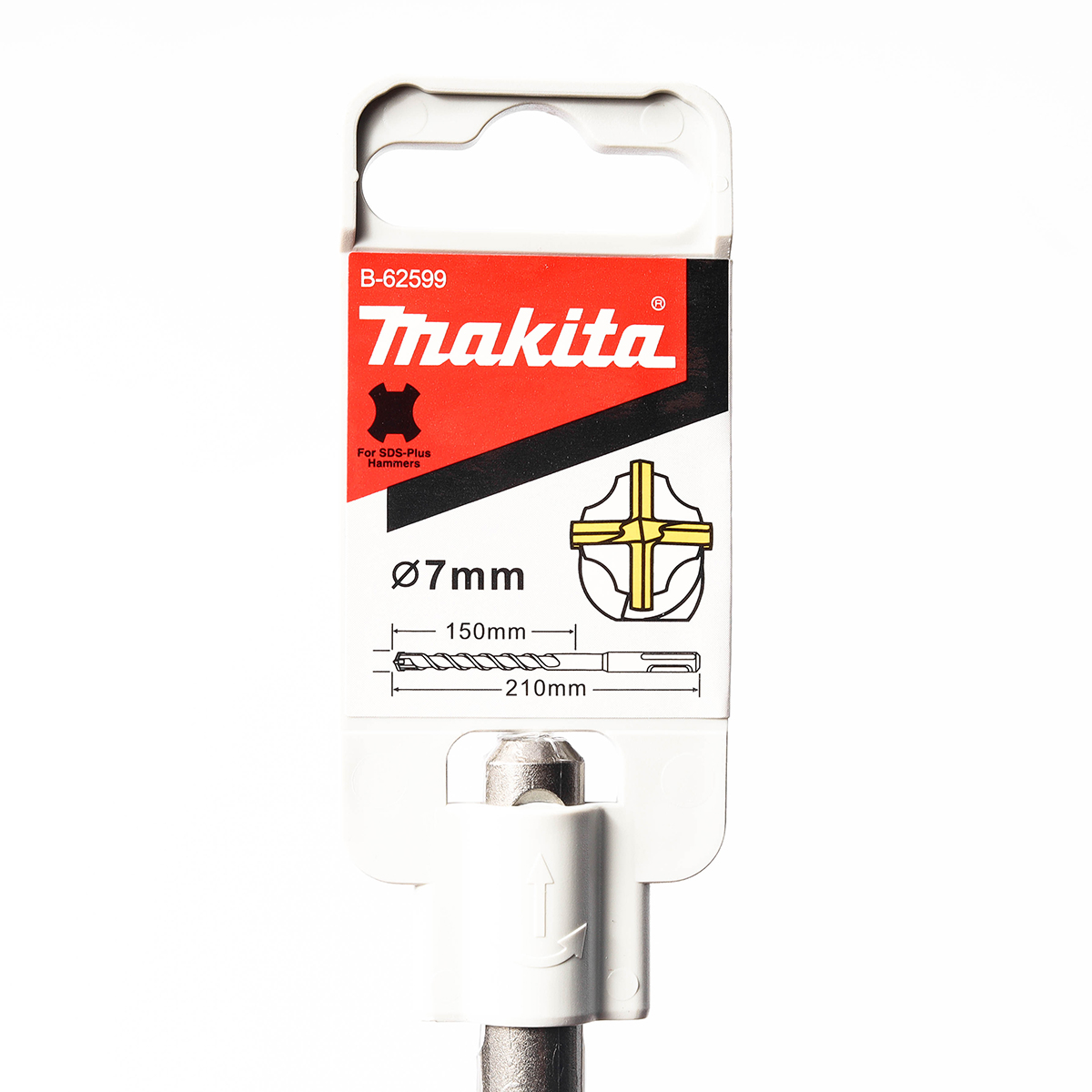 ดอกเจาะปูน SDS4CUT 7 X 210 MCC B-62599 MAKITA รุ่น 009585 รูปที่ 4